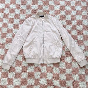 ✨ZARA✨ Baby Pink Bomber Jacket